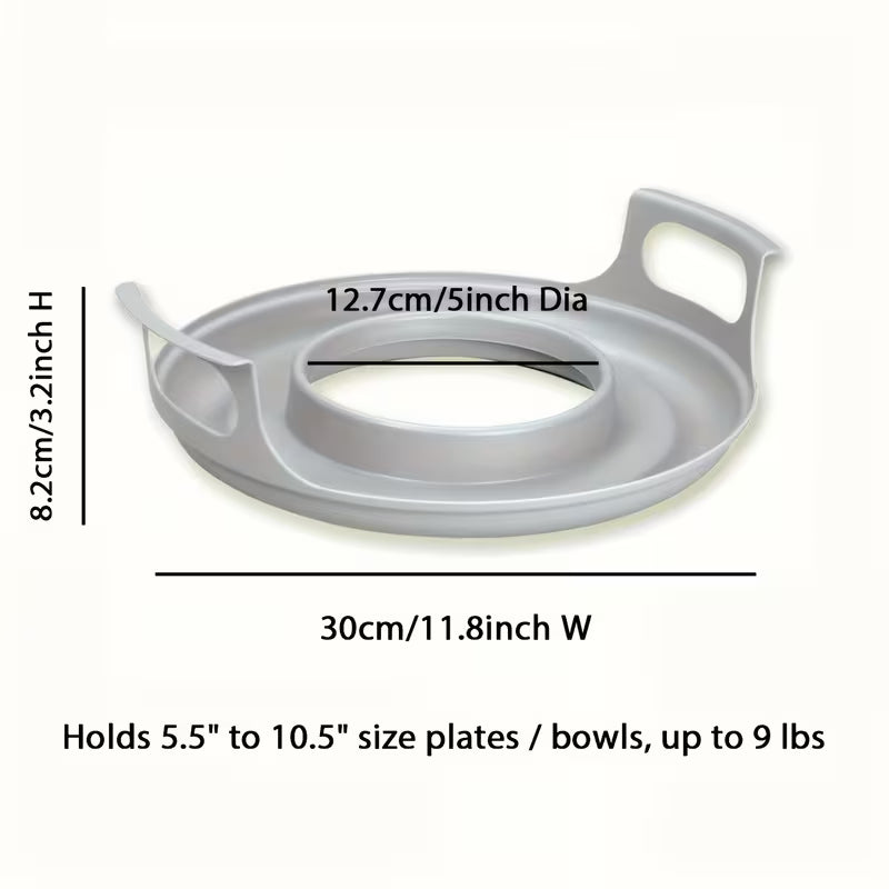 1pc Microwave Cool Caddy with Handles